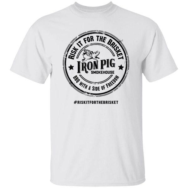 #RiskItForTheBrisket  5.3 oz. T-Shirt
