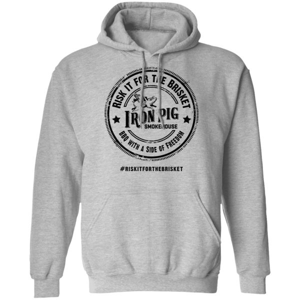 #RiskItForTheBrisket Pullover Hoodie